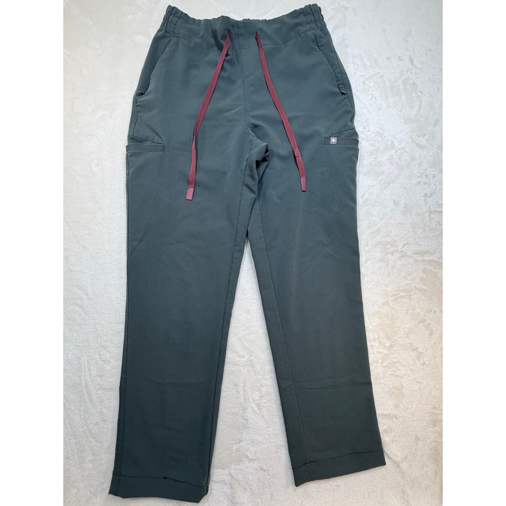 FIGS Graphite Gray Technical Collection Scrub Pants Women Small Tall Excellent